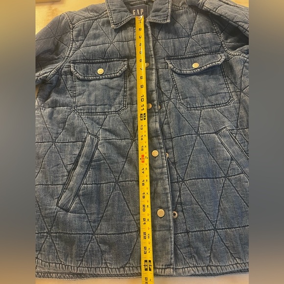 GAP Quilted Denim Jacket - Picture 6 of 8